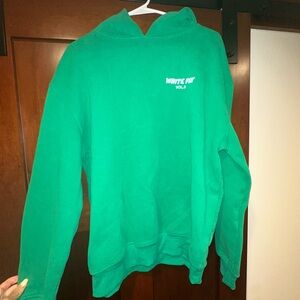 White Fox Boutique Green Hoodie